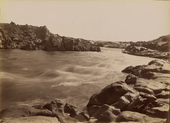 [De stroomversnelling van de eerste cataract] / [Le Rapide de la Premiere Cataracte].