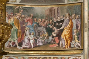 Antonio Campi, Intocht van Jezus in Jeruzalem 1582-84