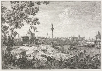 Zichten: Imaginair uitzicht op Padua