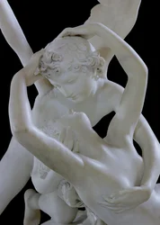 Psyche Ontwaakt door de Kus van Cupido (detail)