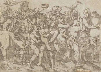 Silenus Gedragen, 1543
