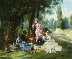De picknick, 1874
