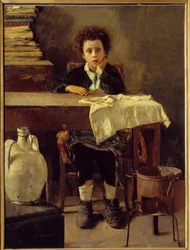 De kleine schooljongen of arme schooljongen