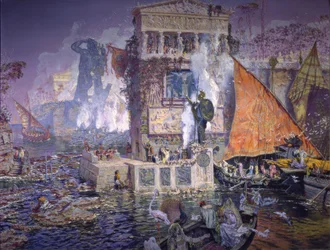 De kolos van Rhodos