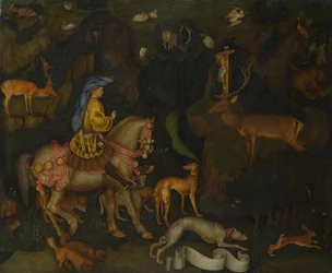 Het visioen van Sint Eustachius