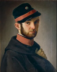 Portret van Toscaanse vrijwilliger