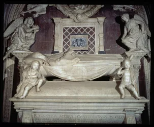 Het Graf van de Kardinaal van Portugal (detail)