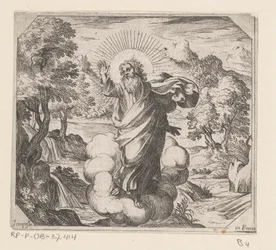 God schept planten en bomen