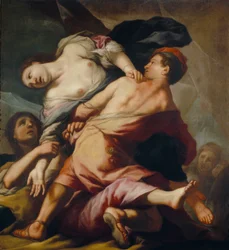 Een scène van verkrachting