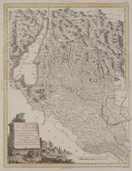 De Regio van Verona met het District van Cologna