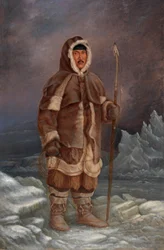 Eskimo man, ca. 1893