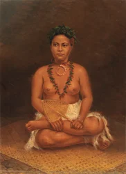 Samoaanse vrouw, ca. 1890-1899