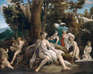 Leda en de zwaan
