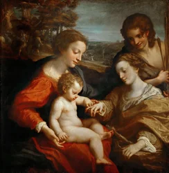 Het Mystieke Huwelijk van Sint-Catharina