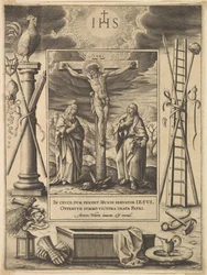Christus aan het Kruis, voor 1604