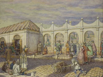 De Stenen Brug ten tijde van Peter I, 1901
