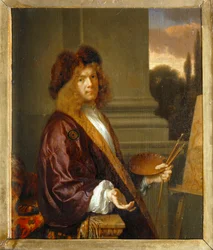 Zelfportret met ezel ...