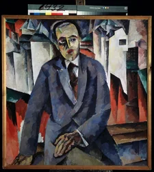 Portret van regisseur Alexander Tairov