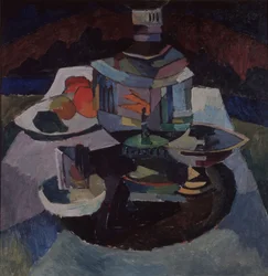 Stilleven met een samovar, 1913