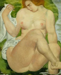 Bader aan de Rivieroever, ca. 1935