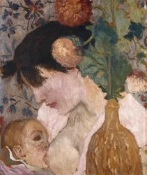 Moeder en kind, ca. 1895
