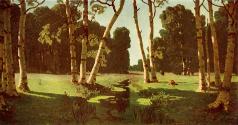 Een Berkenbos, 1879, 1965