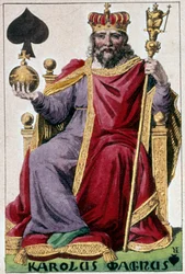 Voorstelling van Karel de Grote (detail)