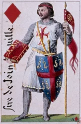 Voorstelling van Jean de Joinville (1225-1317) (detail)