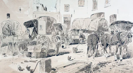 Soorten rijtuigen die in de 19e eeuw werden gebruikt, 1886