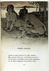 Illustratie door Armand Rassenfosse voor het gedicht 