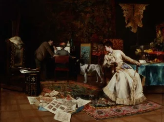 Het atelier van de kunstenaar