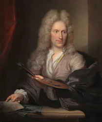 Portret van Jan van Huysum