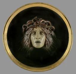 Schild met het gezicht van Medusa, 1897