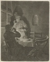Maaltijd in Emmaüs