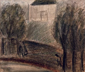 Nachtelijk landschap