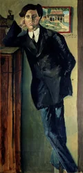 Portret van Alban Berg (1885-1935)