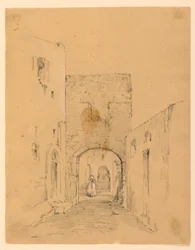 Straat in Tanger