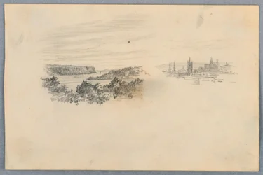 Twee Zichten, Landschap en Stadsgezicht