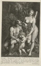Mercurius en Venus onderwijzen Amor