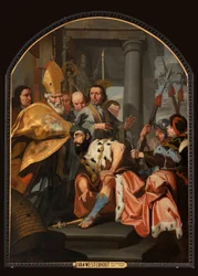 Parochiekerk Onze-Lieve-Vrouw. Interieur. Schilderij. Arnold Van Westerhout.