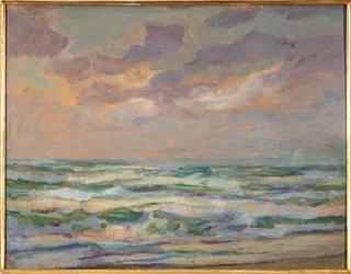 Marina, ca. 1910 (olieverfschilderij)
