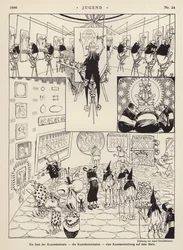 Een Kamer van de Kunstacademie; de Kunstcommissie; een Kunsttentoonstelling op Mars