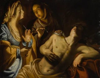 Sint Sebastiaan verzorgd door Sint Irene