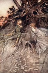 Ik ben die vrolijke zwerver van de nacht, illustratie uit 