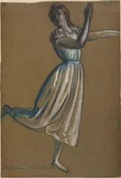 Vrouw die danst