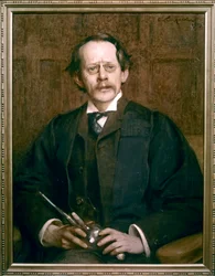 Portret van Sir Joseph John Thomson