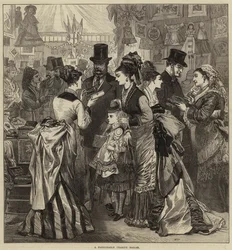 Een modieuze liefdadigheidsbazaar