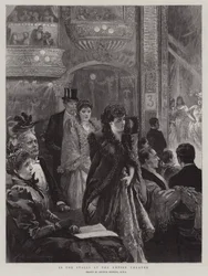 In de Stallen bij het Empire Theatre