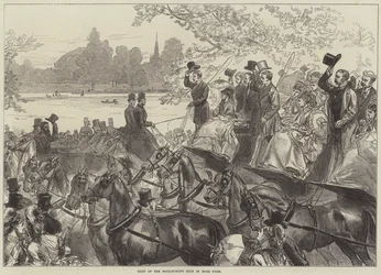 Ontmoeting van de Four-in-Hand Club in Hyde Park