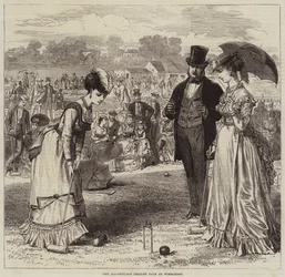 De All-England Croquet Club in Wimbledon
